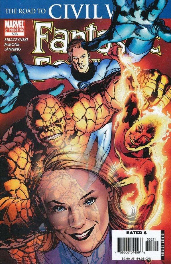 FANTASTIC FOUR [04456] #536 2ND PTG [75960604456653621] **promocja ZESZYTY**