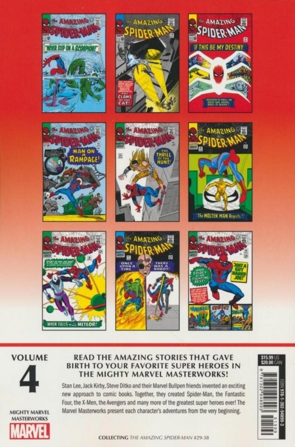 MIGHTY MARVEL MASTERWORKS THE AMAZING SPIDER-MAN THE MASTER PLANNER TP [STANDARD] [9781302948993]