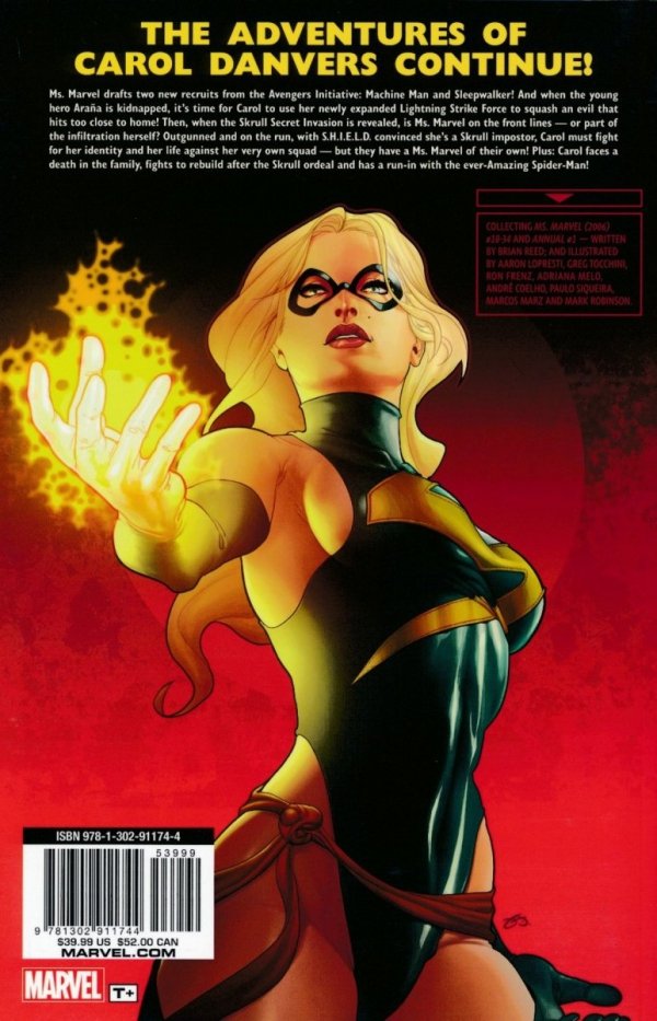 CAPTAIN MARVEL CAROL DANVERS THE MS MARVEL YEARS VOL 02 TP [9781302911744] **promocja TOMY**