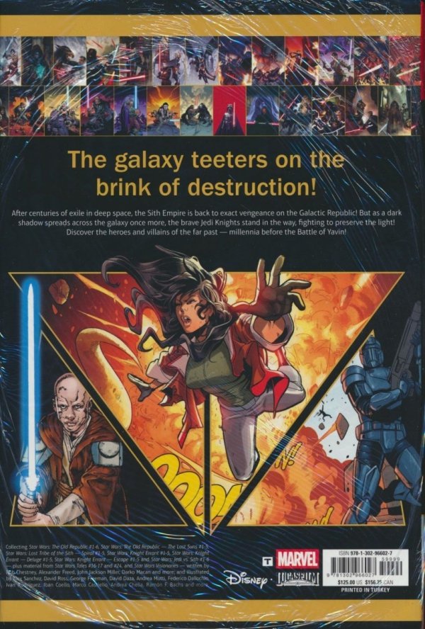 STAR WARS THE OLD REPUBLIC OMNIBUS VOL 02 HC [VARIANT] [9781302966027] **PROMOCJA TOMY**