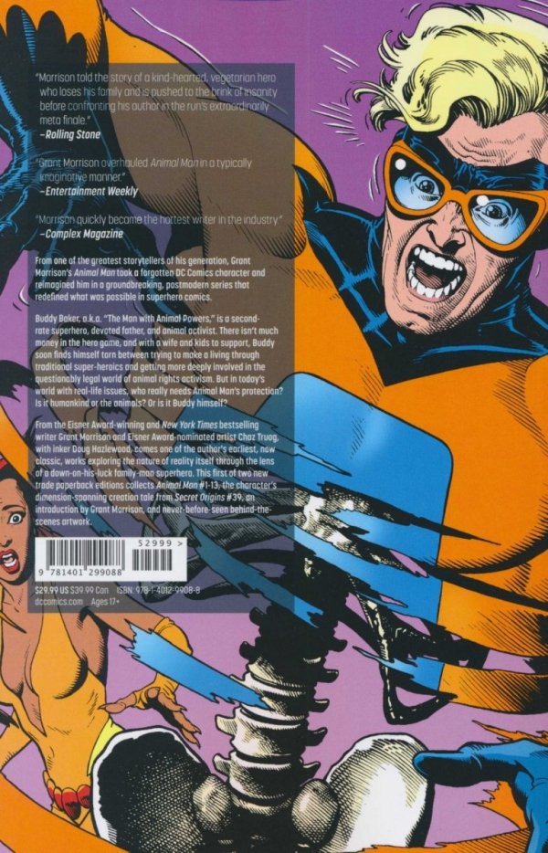 ANIMAL MAN BY GRANT MORRISON VOL 01 TP [9781401299088]