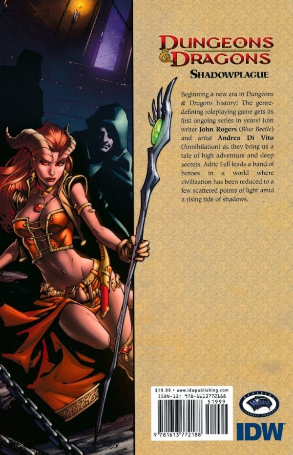 DUNGEONS AND DRAGONS VOL 01 SHADOWPLAGUE TP [9781613772188]