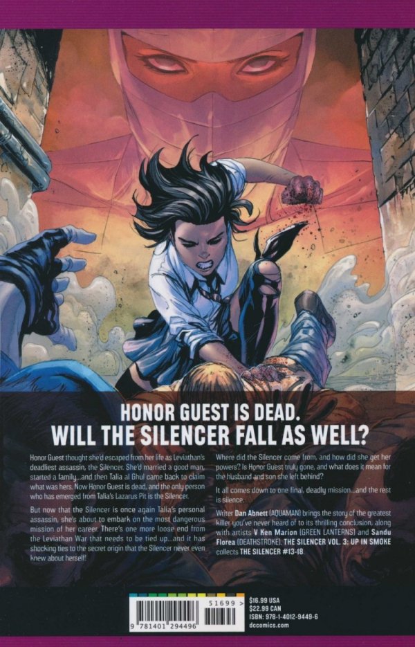 SILENCER VOL 03 UP IN SMOKE TP [9781401294496]