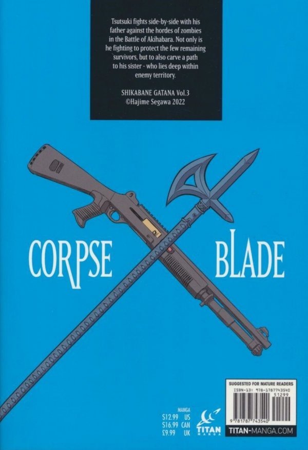 CORPSE BLADE VOL 03 TP [9781787743540] **OFERTA SPECJALNA**