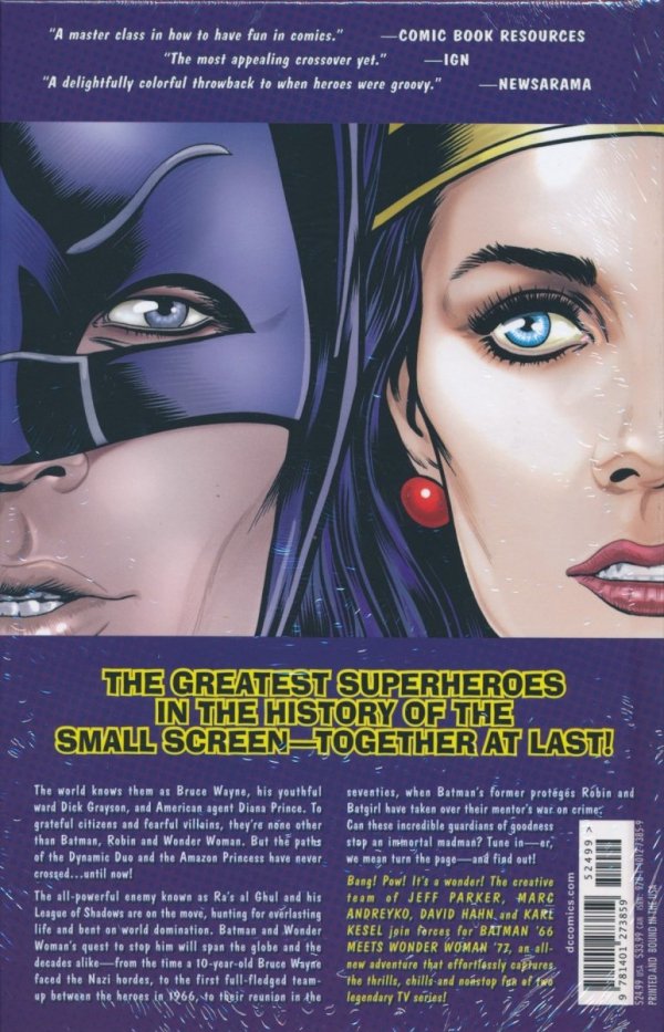 BATMAN 66 MEETS WONDER WOMAN 77 HC [9781401273859]
