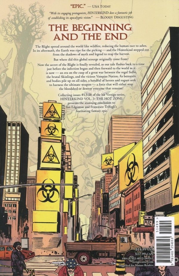 HINTERKIND VOL 03 THE HOT ZONE TP [9781401254353]