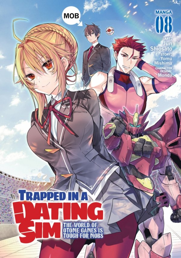 TRAPPED IN A DATING SIM THE WORLD OF OTOME GAMES IS TOUGH FOR MOBS VOL 08 TP [9781685799212]