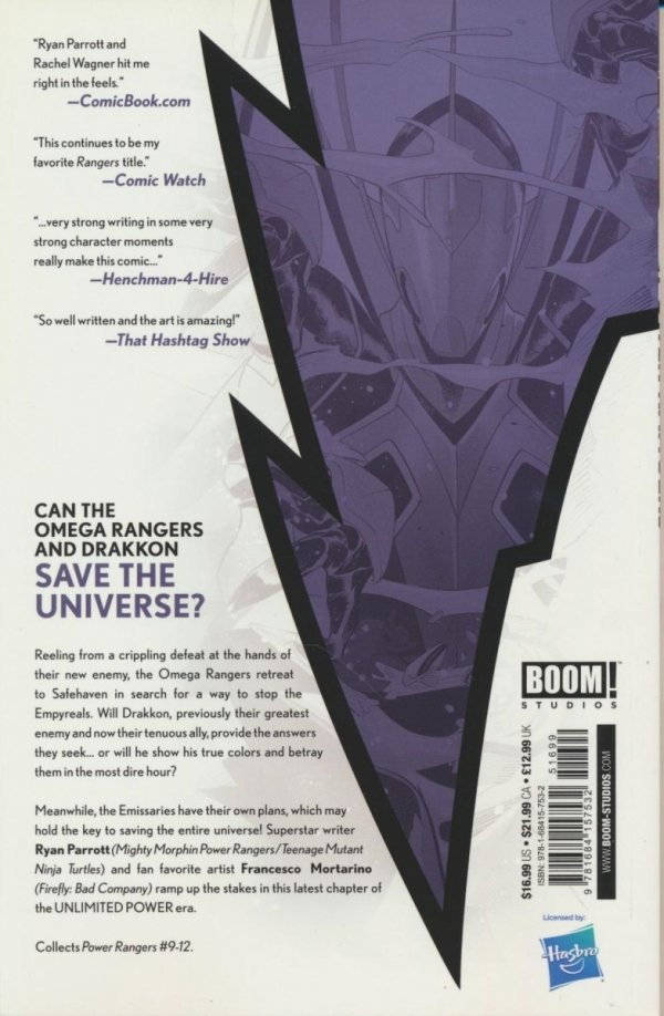 POWER RANGERS VOL 03 TP [9781684157532]