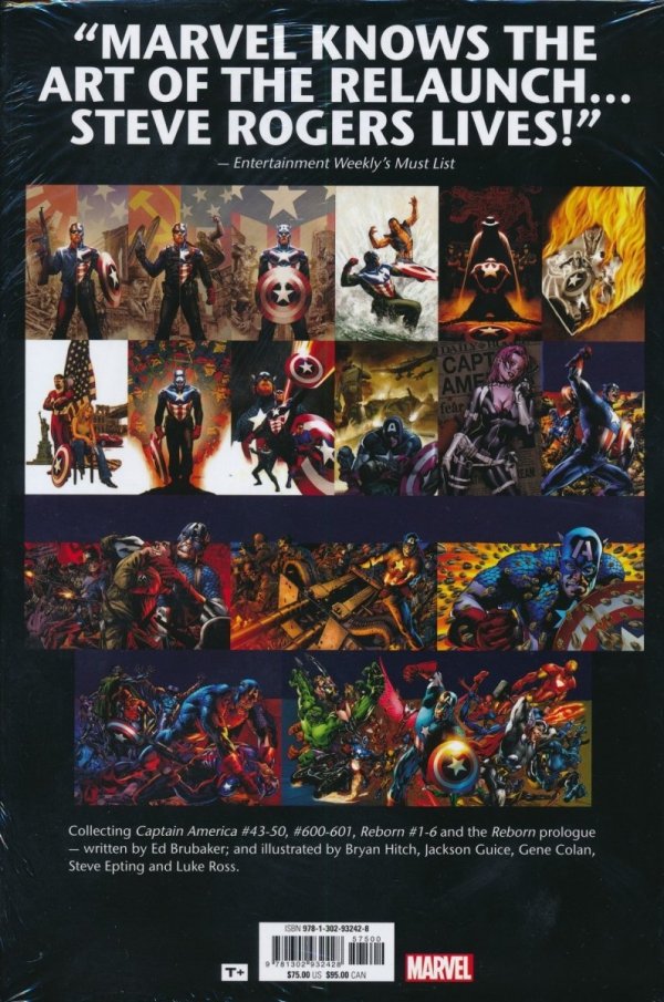 CAPTAIN AMERICA LIVES OMNIBUS HC [STANDARD] [9781302932428] **promocja TOMY**