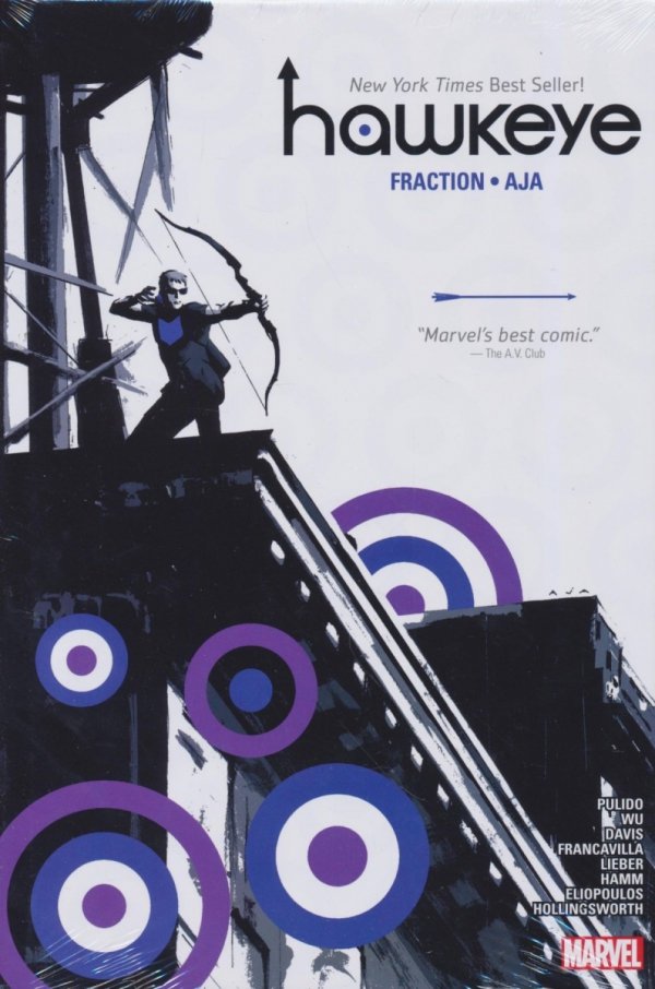 HAWKEYE BY MATT FRACTION AND DAVID AJA OMNIBUS HC [STANDARD] [9781302952822] **promocja TOMY**
