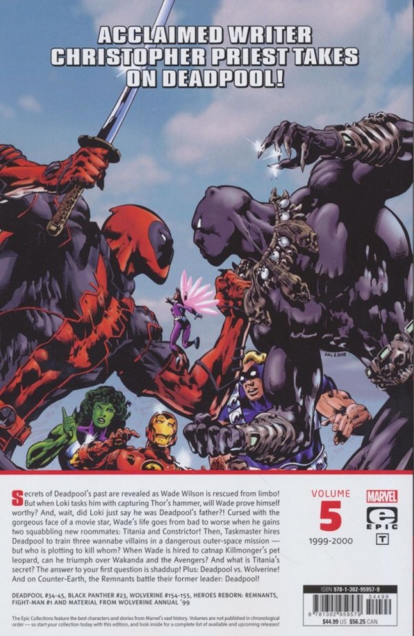 DEADPOOL EPIC COLLECTION JOHNNY HANDSOME TP [9781302959579] **PROMOCJA RABAT 40%**