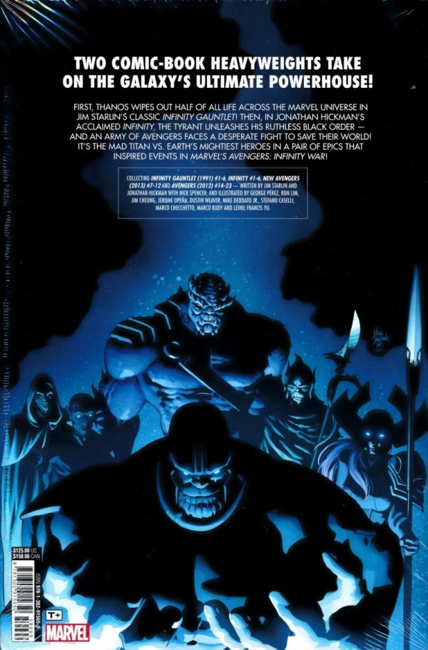 INFINITY BY JIM STARLIN AND JONATHAN HICKMAN OMNIBUS HC [STANDARD] [9781302915650] **promocja TOMY**