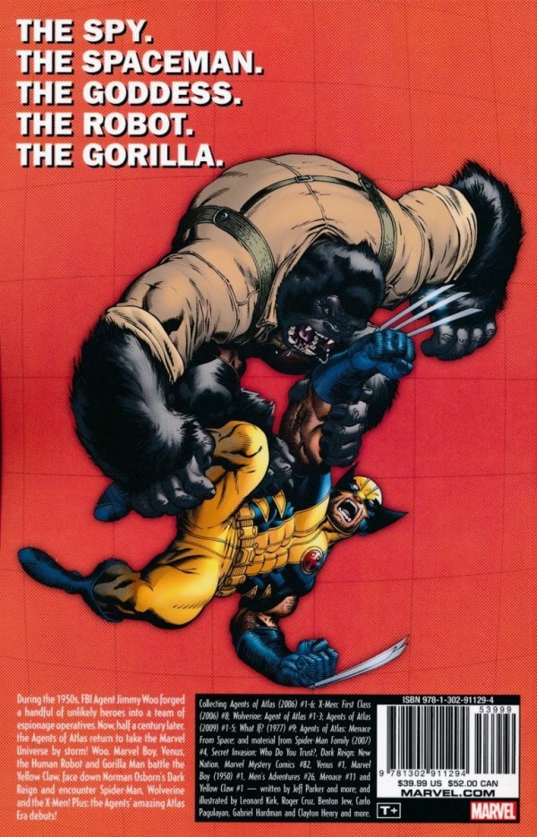 AGENTS OF ATLAS THE COMPLETE COLLECTION VOL 01 TP [9781302911294] **promocja TOMY**