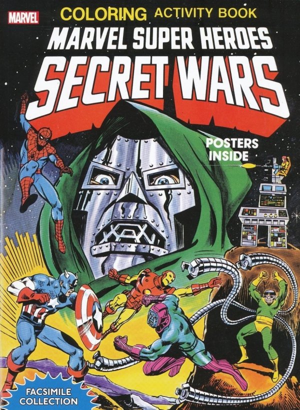 MARVEL SUPER HEROES SECRET WARS ACTIVITY BOOK FACSIMILE COLLECTION TP [9780785198154]