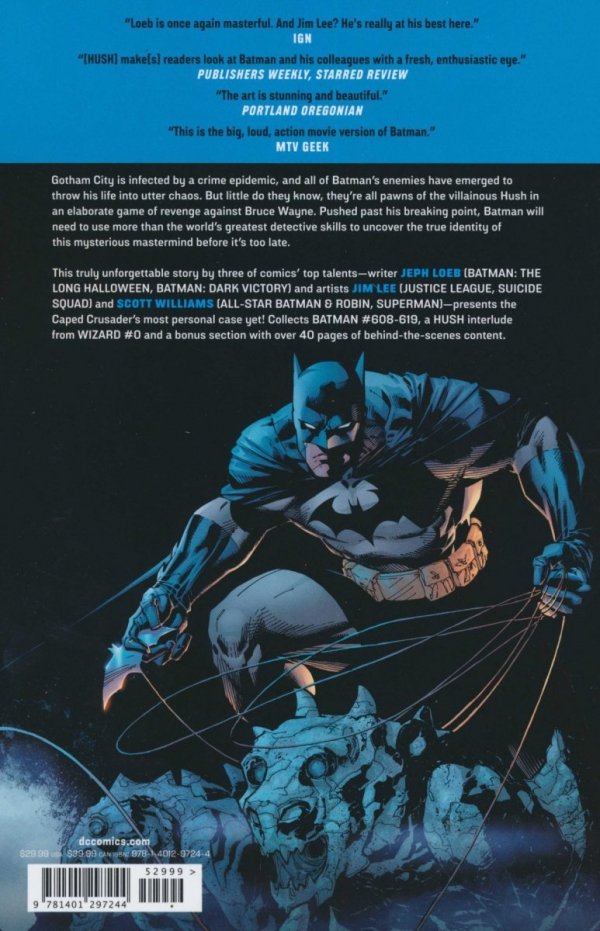 BATMAN HUSH TP [9781401297244]