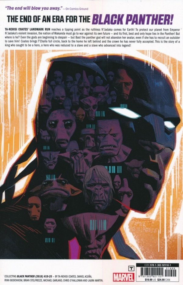 BLACK PANTHER VOL 09 THE INTERGALACTIC EMPIRE OF WAKANDA PART 4 TP [9781302921101] **OFERTA SPECJALNA**