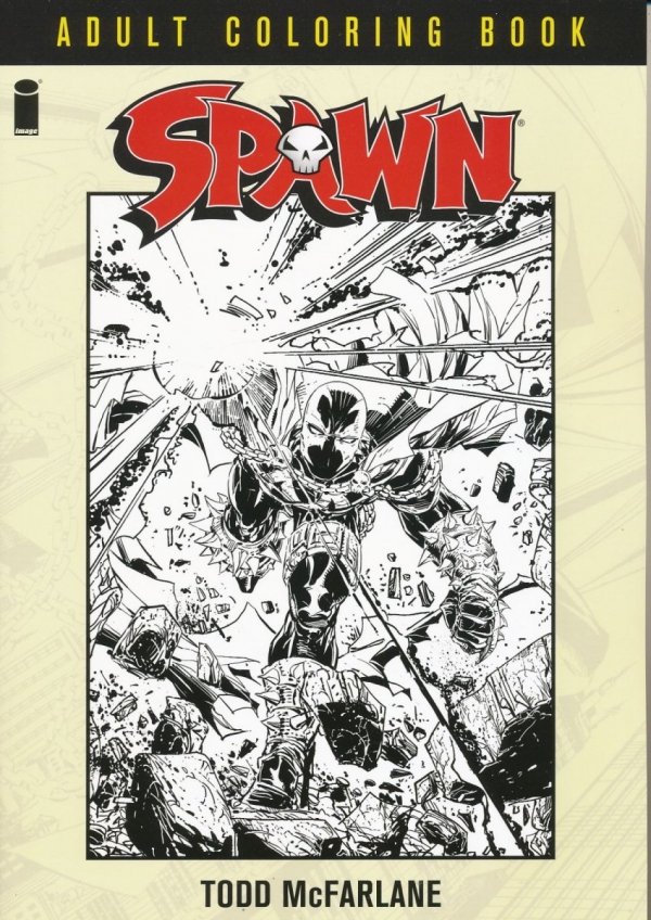 SPAWN ADULT COLORING BOOK TP [9781632157850]