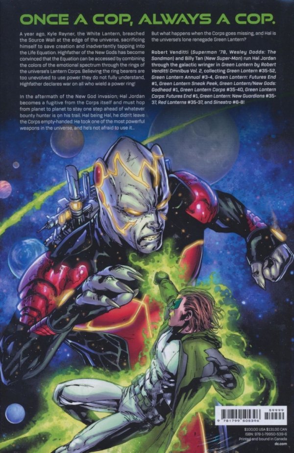 GREEN LANTERN BY ROBERT VENDITTI OMNIBUS VOL 02 HC [9781799505396]