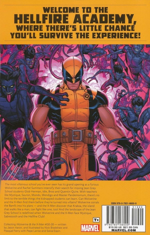 WOLVERINE AND THE X-MEN BY JASON AARON VOL 07 TP [9780785166009] **PROMOCJA TOMY**