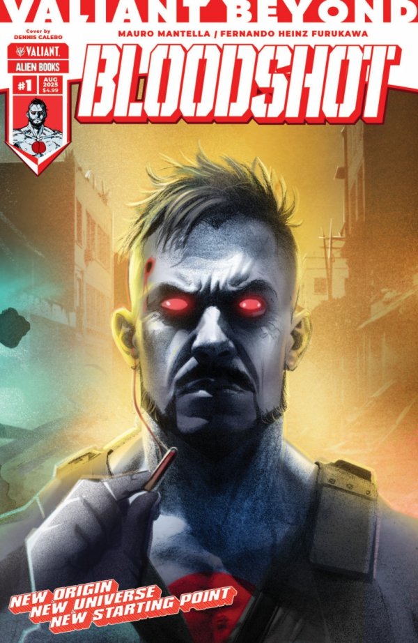 VALIANT BEYOND BLOODSHOT #1 VARIANT C CALERO CONNECTING VARIANT [73238818114800131]