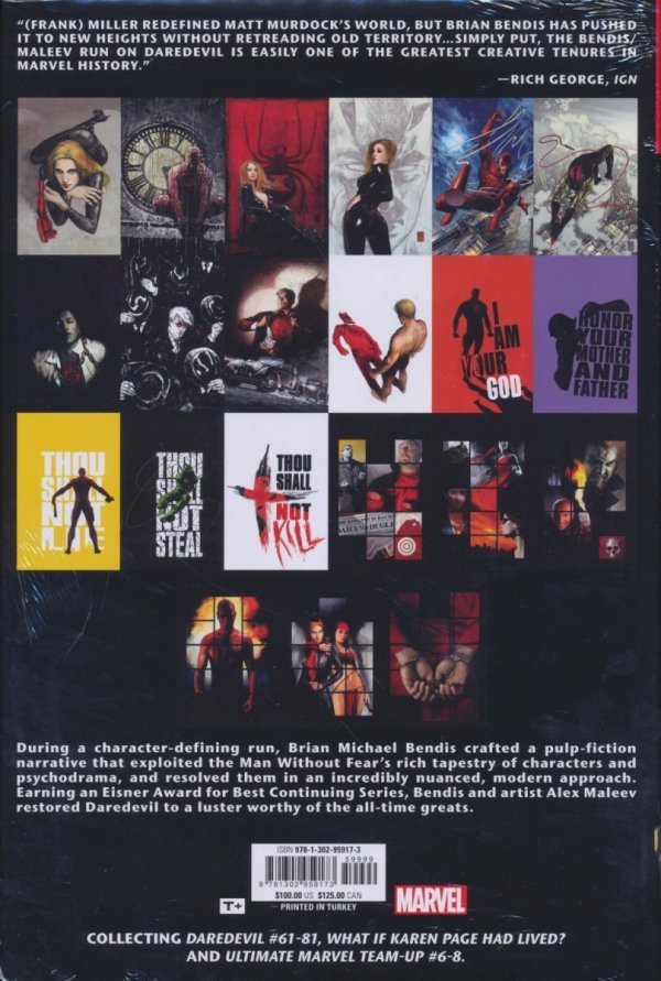 DAREDEVIL BY BRIAN MICHAEL BENDIS AND ALEX MALEEV OMNIBUS VOL 02 HC [VARIANT] [9781302959173] **promocja TOMY**