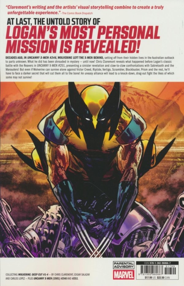 WOLVERINE DEEP CUT TP [9781302960667] **promocja TOMY**