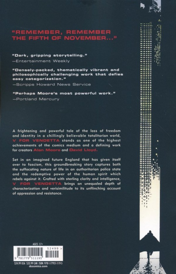 V FOR VENDETTA TP [9781779511195]