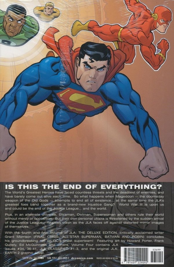 JLA THE DELUXE EDITION VOL 04 HC [9781401229092] **promocja TOMY**