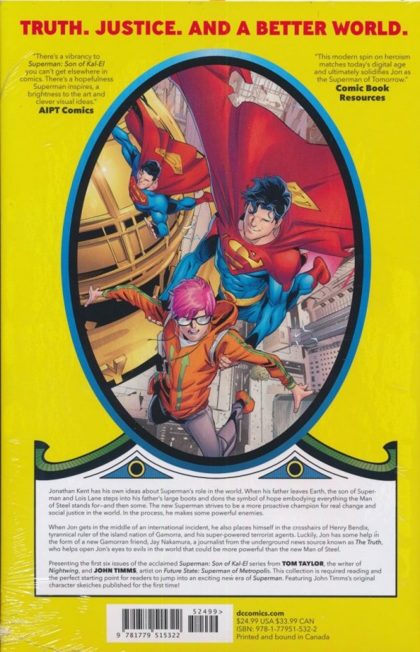 SUPERMAN SON OF KAL-EL VOL 01 THE TRUTH HC [9781779515322]