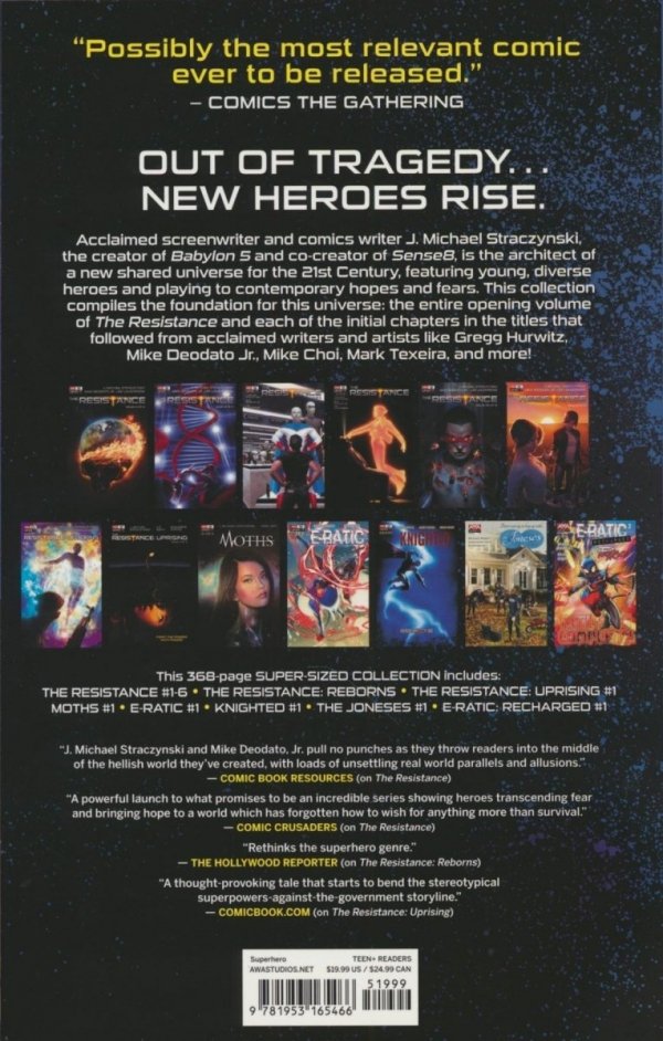 RESISTANCE UNIVERSE THE ORIGINS TP [9781953165466]