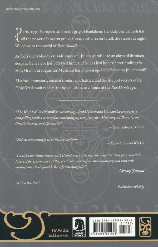 REX MUNDI VOL 05 THE VALLEY AT THE END OF THE WORLD TP [9781595821928]