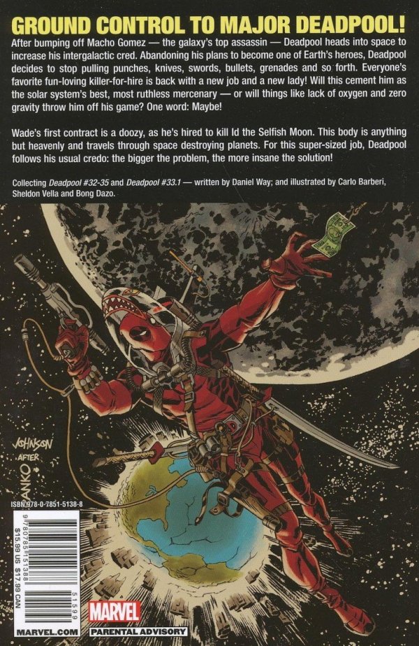 DEADPOOL VOL 07 SPACE ODDITY TP [9780785151388] **PROMOCJA TOMY**