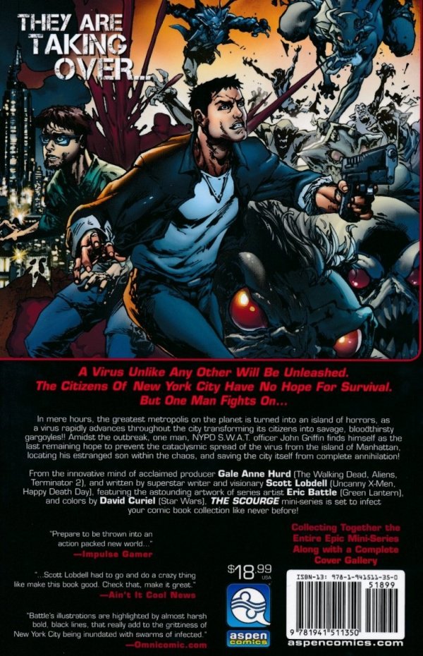 SCOURGE VOL 01 TP [9781941511350] **promocja TOMY**