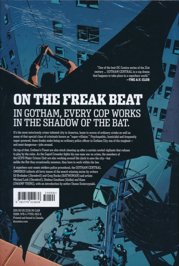 GOTHAM CENTRAL OMNIBUS HC [9781779515636]