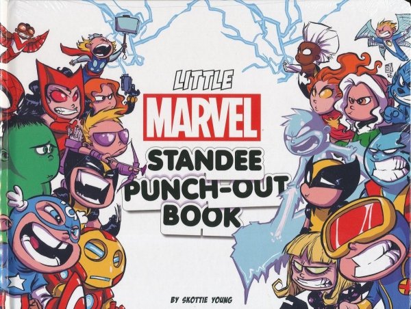 LITTLE MARVEL STANDEE PUNCH-OUT BOOK HC [9781302902025] **promocja TOMY**