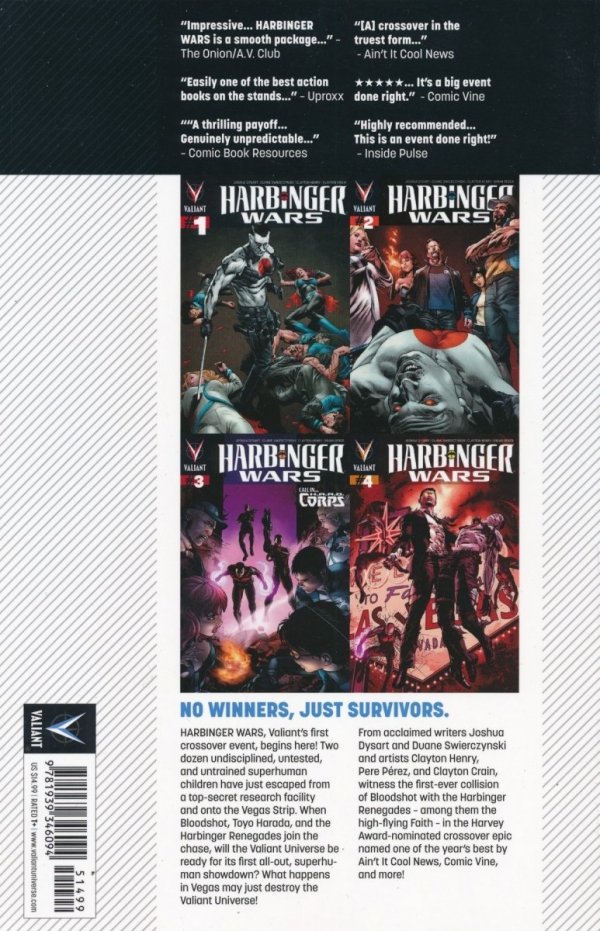 HARBINGER WARS TP [9781939346094] **OFERTA SPECJALNA**