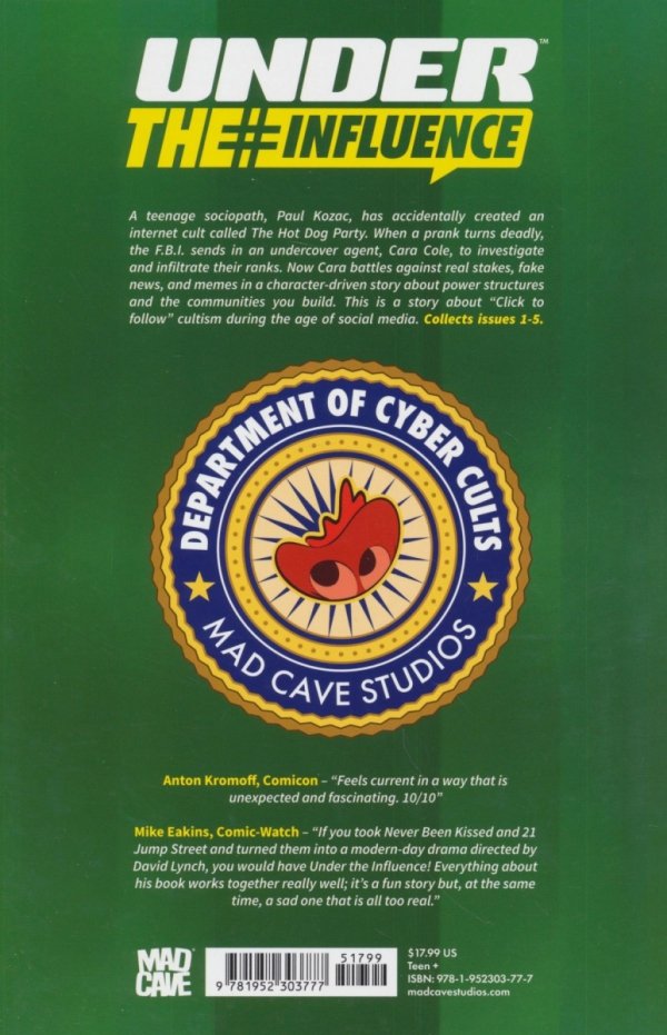UNDER THE INFLUENCE VOL 01 TP [9781952303777]