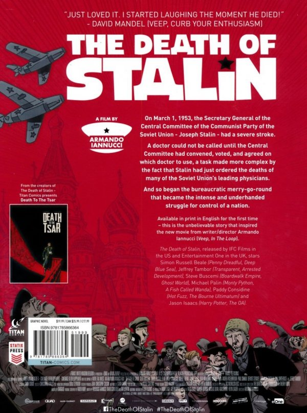 DEATH OF STALIN TP [9781785866364] **promocja TOMY**