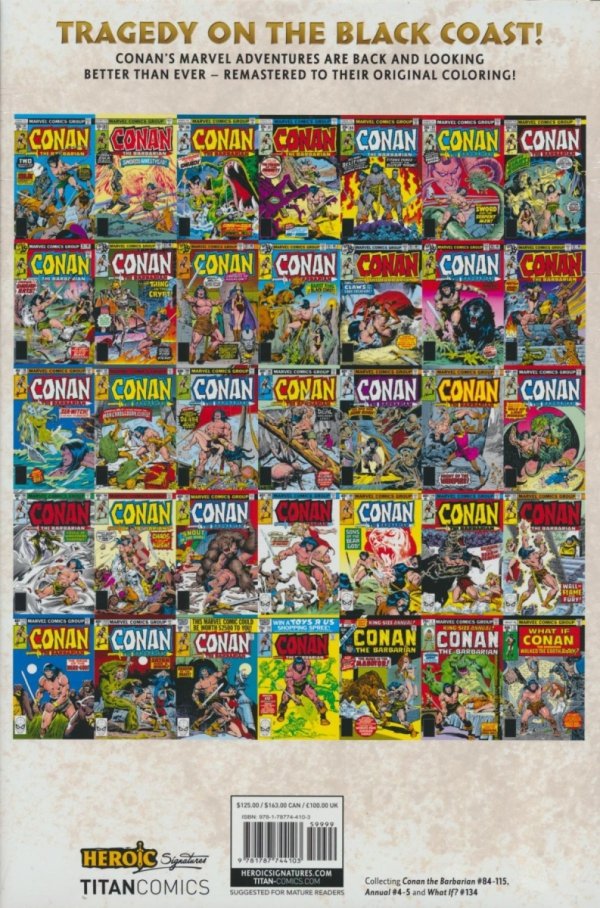 CONAN THE BARBARIAN THE ORIGINAL COMICS OMNIBUS VOL 04 HC [VARIANT] [9781787744103] **promocja TOMY**