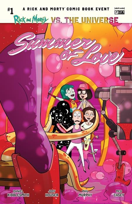RICK AND MORTY VS THE UNIVERSE SUMMER OF LOVE #1 CVR B PHIL MURPHY VAR [64985600858900121]