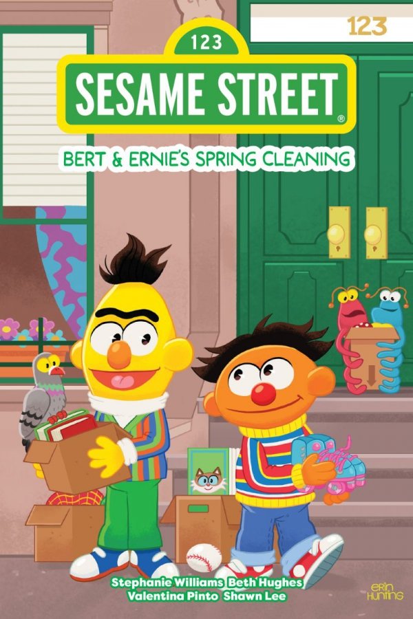 SESAME STREET BERT AND ERNIES SPRING CLEANING HC [9781637157893]