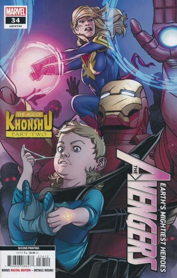 AVENGERS [08857] #034 2ND PTG [75960608857703412]