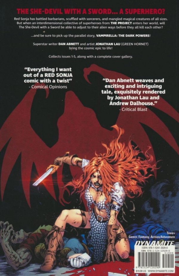 RED SONJA THE SUPERPOWERS TP [9781524120290] **promocja TOMY**