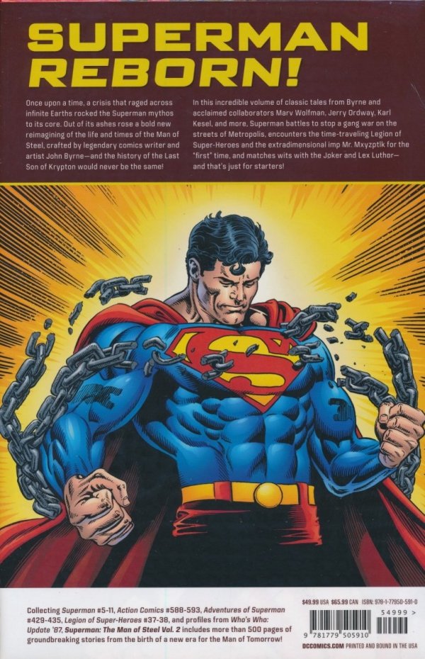 SUPERMAN THE MAN OF STEEL VOL 02 HC [9781779505910] **promocja TOMY**
