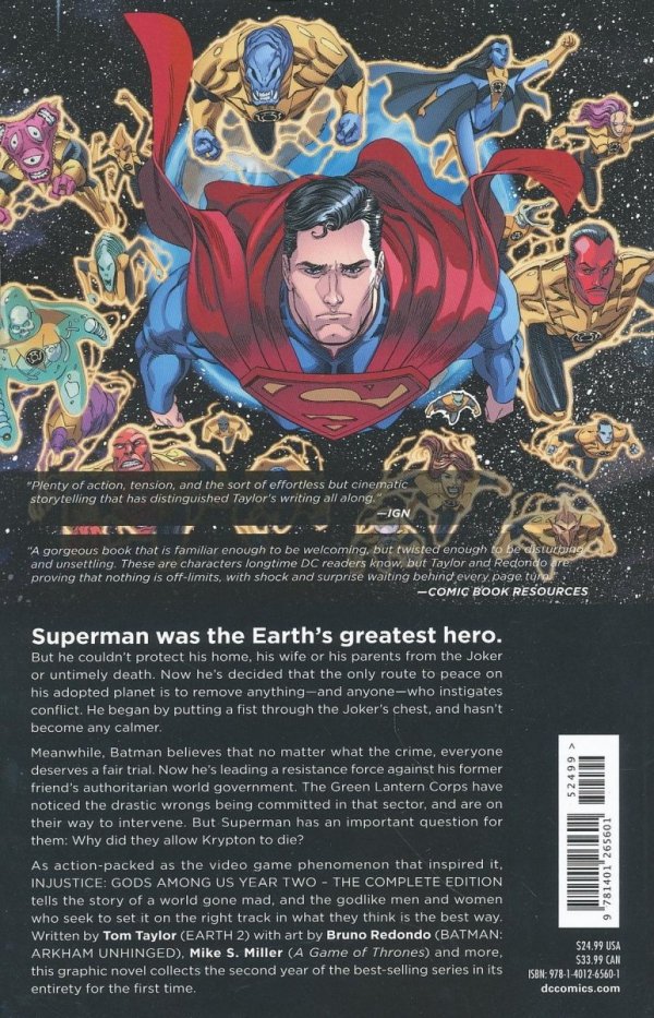 INJUSTICE GODS AMONG US YEAR 2 THE COMPLETE COLLECTION TP [9781401265601] **OFERTA SPECJALNA**
