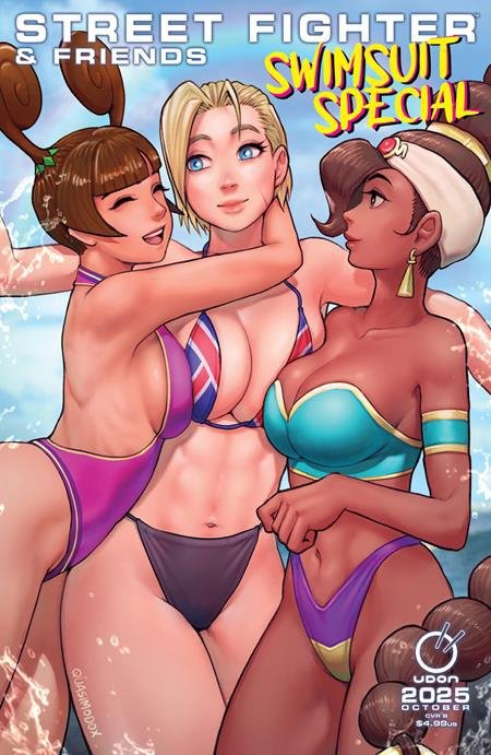 2025 STREET FIGHTER AND FRIENDS SWIMSUIT SPECIAL #1 CVR B QUASIMODOX VAR [85534800153600121]