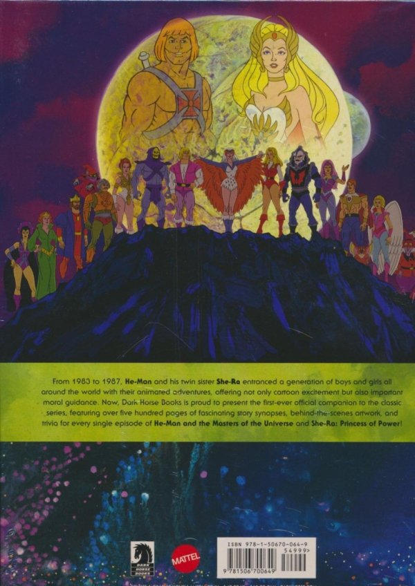 HE-MAN AND SHE-RA COMPLETE GUIDE CLASSIC ANIMATED ADVENTURES HC [9781506700649]