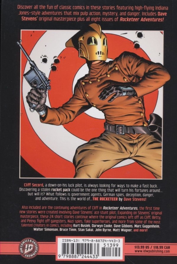 ROCKETEER THRILLS SPILLS AND CHILLS IDW CLASSIC COLLECTIONS TP [9798887244433]