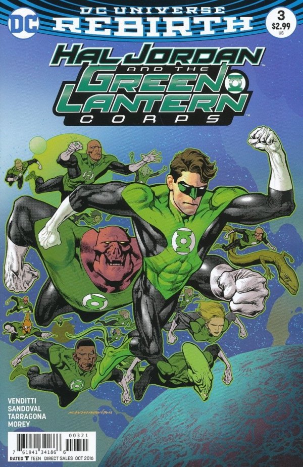 HAL JORDAN AND THE GREEN LANTERN CORPS #03 CVR B [76194134186600321] **promocja ZESZYTY**