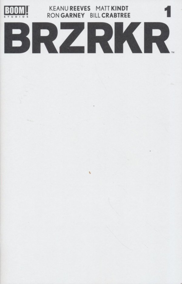 BRZRKR #01 CVR E [BLANK] [84428400795501051] **promocja ZESZYTY**